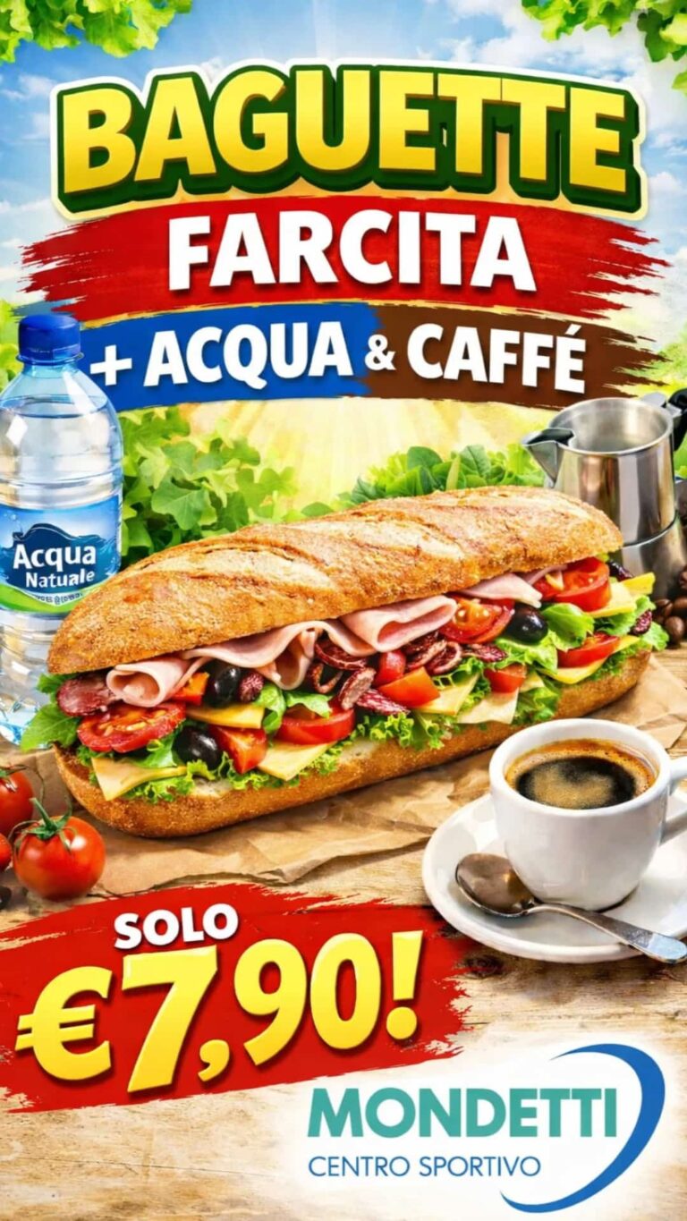 Pausa Gustosa con la Baguette Farcita