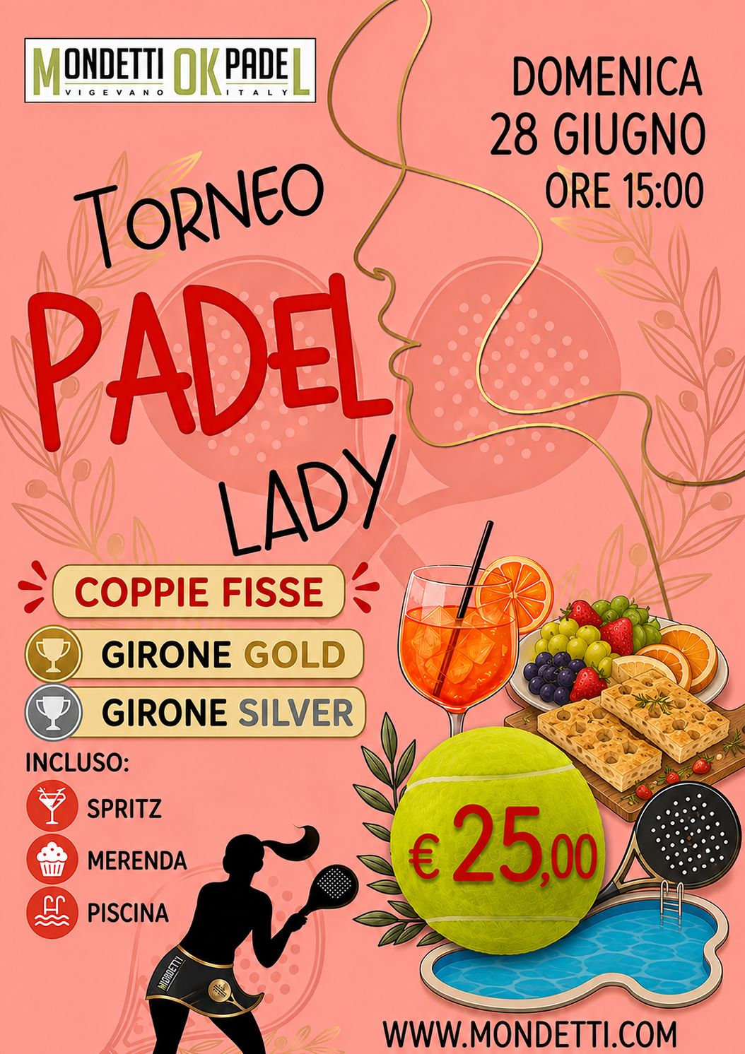 Torneo Padel Lady a Vigevano