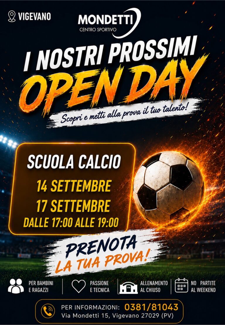 Open Day: Scuola Calcio