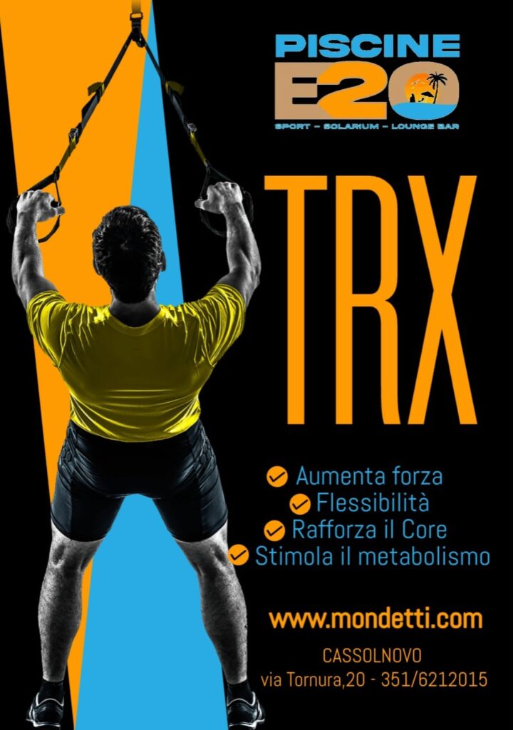 Corso TRX Cassolnovo - allenamento in sospensione alle Piscine E20