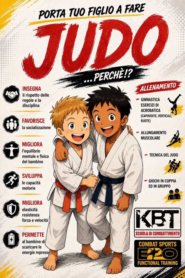 Judo per bambini a Cassolnovo - perché portare tuo figlio a fare judo da KBT