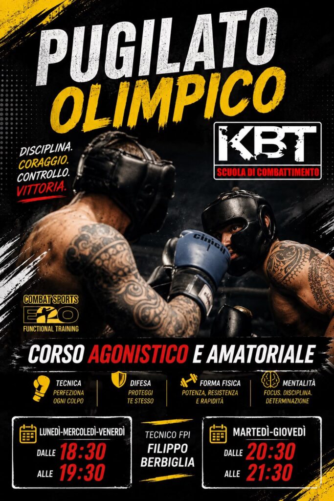 Pugilato olimpico Cassolnovo - corso KBT con tecnico FPI Filippo Berbiglia