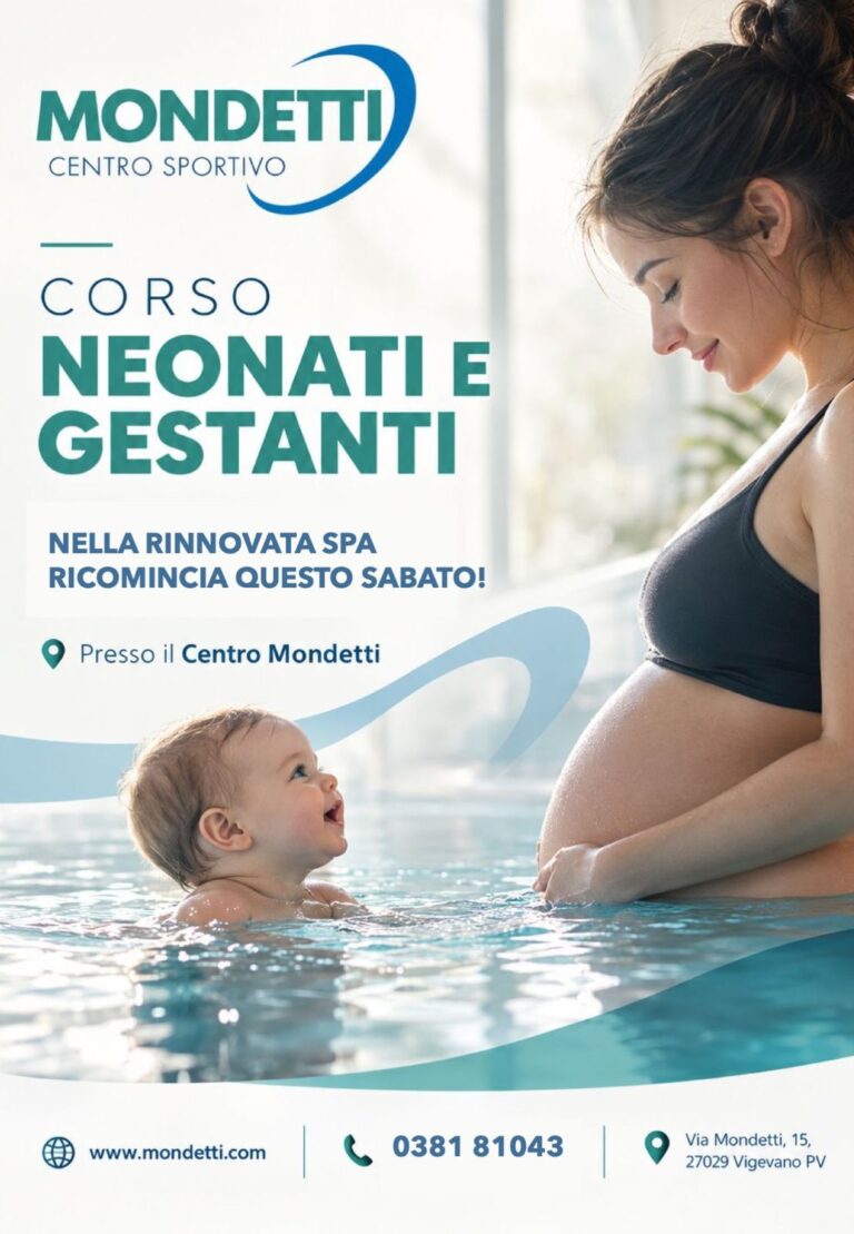 Corso Neonati e Gestanti al Centro Sportivo Mondetti